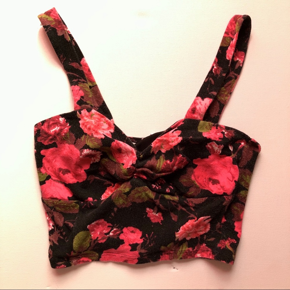 Floral Crop Top